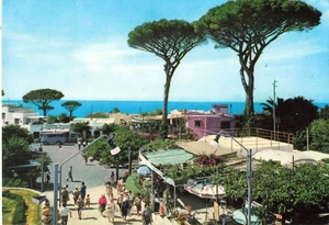 Postal Italia Anacapri Panorama desde el Hotel Europe Palace. Alrededor de 1950 - Imagen 1 de 2