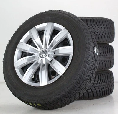 VW Tiguan & Tayron Winterräder Bridgestone Felgen 17 Zoll Stahlfelgen 5QF601027J - Bild 1 von 4