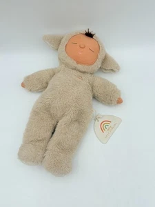 Cozy Dozy Dinkums peluche bambola che dorme pigiama dormiente arcobaleno etichette 13" - Foto 1 di 13