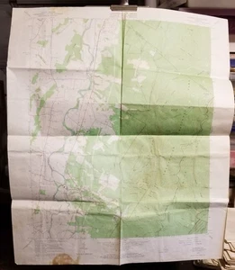 1965 Orig USGS Topo Karte Crimora Virginia Quad Scouts BSA Wandern gefaltet .c - Bild 1 von 3
