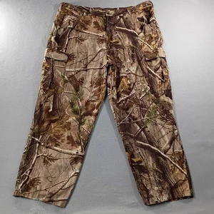 Vintage Cabelas Realtree AP Camo Cargo Pants Hunting Fishing Mens Size 42 Reg - Picture 1 of 6
