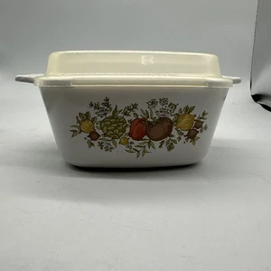 Vintage Corning Ware Spice of Life P-43-B Petite Pan 2.75 Cup With Storage Lid - Picture 1 of 8