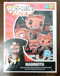 NEW FUNKO POP TEEN TITANS GO Mammoth Exclusive T-Shirt & Mini Figure Box Set - Picture 1 of 3