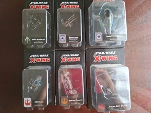 6 X-Wing Miniatures Game Ships. New. Sealed. Star Wars. - Picture 1 of 1