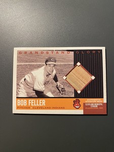2002 Topps Heritage Grandstand Glory Bob Feller #GG-BF HOF