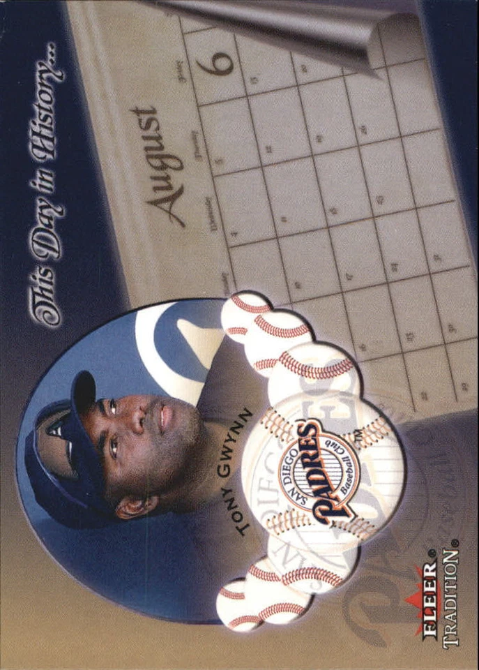 2002 Fleer Tradition Baseball "This Day in History" Insert Cards - Image 1 of 1