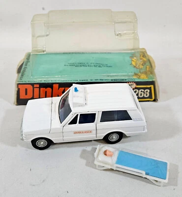 Vintage Original Dinky 268, Range Rover Ambulance, 1975, Boxed, Collectable - Image 1 of 4