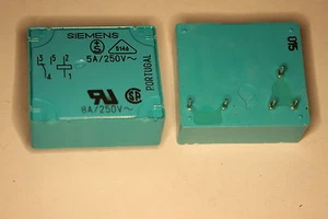 10 Stück Relais Nr320 Siemens V23057-A0001-A101 6 V  1 Wechsler 5Amp. - Photo 1 sur 1