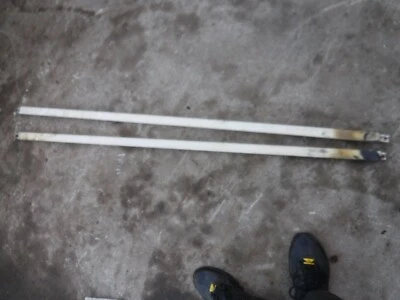 Kawasaki 440 L/C LTD 1980 invasor piezas de nieve: protector de barra de plástico y aluminio Foto 1 de 3