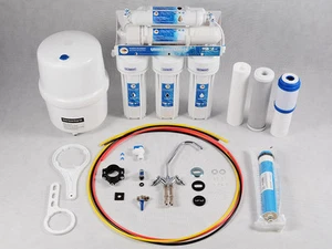 7 Stufen Umkehrosmose Anlage Mineralisator Osmose 280 L/Tag Wasserfilter Germany - Bild 1 von 24