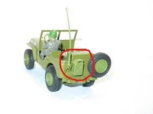 DINKY TOYS 1 jerrican en METAL KAKI (jeep 612 ou 615) (R151) - Picture 1 of 4