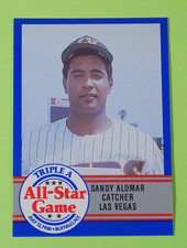 1988 ProCards Triple A All-Star Game #AAA-20 SANDY ALOMAR Las Vegas Stars Card