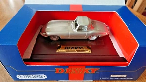Matchbox Dinky DY-921 Pewter E-Type Jaguar Ltd Edition on Plinth Boxed - Picture 1 of 4