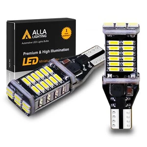 Alla Lighting 912 921 LED Bulbs for Back-up Reverse Lights 6000K Xenon White - Picture 1 of 9