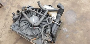 2004 JAGUAR S TYPE 2.7 DIESEL AUTOMATIC RADIATOR COOLING FAN AND PIPES RADPACK - Picture 1 of 8