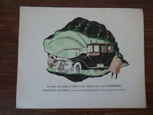 GAZETTE DU BON TON Mode MERCIER FRERES Tapissiers PANHARD LEVASSOR (1920) - Picture 1 of 2