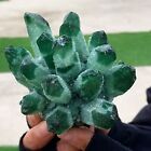 319G New Find Green Phantomquartz Crystal Cluster Mineralspecimen