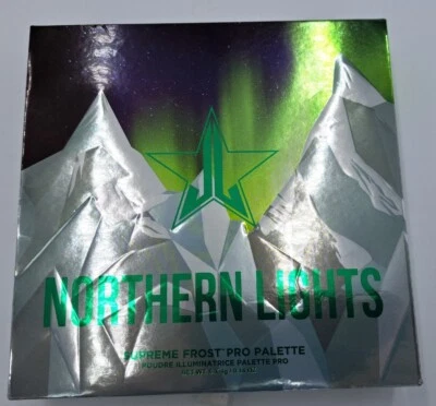 Jeffree Star Cosmetics Northern Lights Supreme Frost Pro Highlighter Palette NIB - Image 1 of 4