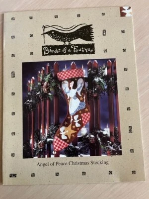 BIRDS OF A FEATHER Angel of Peace Christmas Stocking HOL205 - Image 1 of 3