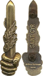 Lycée Militaire de SAINT CYR, Félicitations, Palme de bronze, A.Bertrand (9023) - Picture 1 of 1