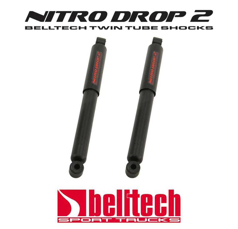 Nitro Drop 2 Rear Shocks for 86-97 Nissan D21/Hardbody w/ 3" Drop (Pair) - Image 1 of 1