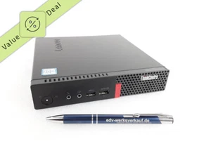 Lenovo ThinkCentre M910q Mini PC i5-6500T 2,5GHz 8GB RAM 256GB SSD Win 10 Pro - Bild 1 von 4