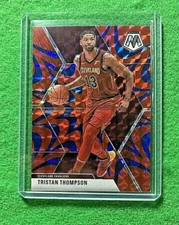TRISTAN THOMPSON MOSAIC PRIZM BLUE CARD CLEVELAND CAVALIERS 2019-20 MOSAIC PRIZM