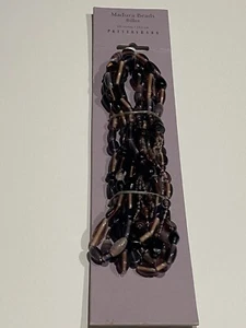 New Pottery Barn Madura Beads 60inches, Decorative Beads;Vases, Curtain Tie Back - Picture 1 of 5