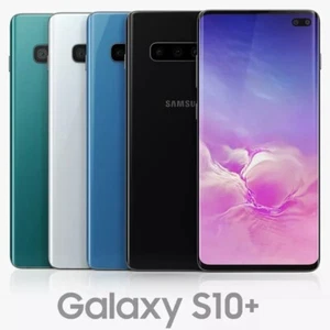 Very Good 8/10 Samsung Galaxy S10+ SM-G975U 128 GB Pick a color and carrier - Picture 1 of 10