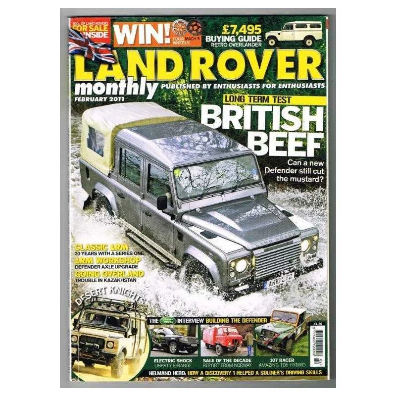 Land Rover Monthly Magazine No.150 February 2011 mbox2073 British Beef - Image 1 of 1