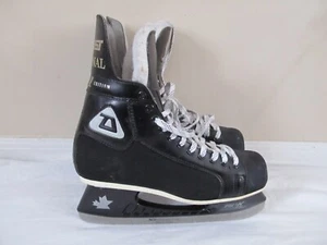 Vintage VTG Adult Size 9.5 D Daoust National 501 Limited Edition Hockey Skates - Picture 1 of 8