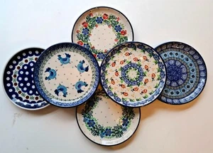 Kuchenteller Dessertteller Untersetzer, Bunzlauer Keramik D:15,5cm DACKEL KATZE - Bild 1 von 30