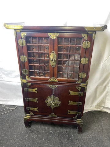 Decorative Korean Sideboard Herbal Medicine, Apothecary Cabinet ￼ Cover