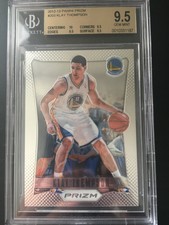 2012 Panini Prizm Klay Thompson Rookie Card #203 BGS 9.5 Gem Mint 10 grade sub