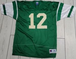 JOE NAMATH VINTAGE CHAMPION AUTHENTIC NEW YORK JETS JERSEY SIZE 48 USA - Picture 1 of 6
