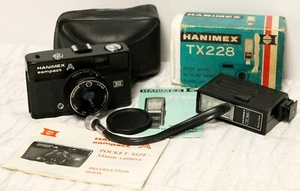 Hanimex Compact A Camera Case TX228 Flash Attachment Instruction Manuals - Picture 1 of 10