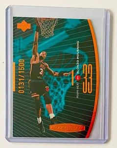 1998-99 Upper Deck Intensity Alonzo Mourning Quantum Die-Cut /1500 - Picture 1 of 2