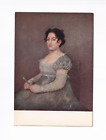 Lady With A Fan by Francisco Goya Unused French Postcard