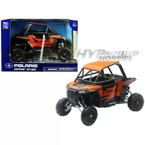 NEW RAY 1:18 POLARIS RZR XP1000 EPS 6.5" ORANGE 57823 - Picture 1 of 9