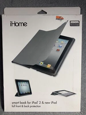 iHome Smart Book Case for iPad 2 Grey IH-IP1103G  - Image 1 of 4