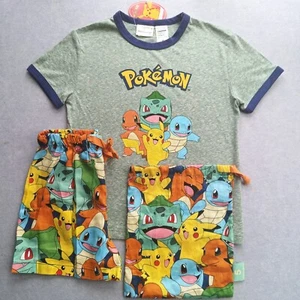 Peter Alexander Boys Pokemon Pyjama Set Short Sleeve Tee, Boxers Size 5 Gift Bag - Picture 1 of 10