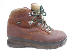 Cabelas Stiefel Gore-Tex Wandern, Jagd, Schnürer braun Leder Damen Größe 9M - Bild 1 von 11