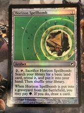 1x Foil Horizon Spellbomb Scars of Mirrodin LP MTG Magic the Gathering x1 MKE