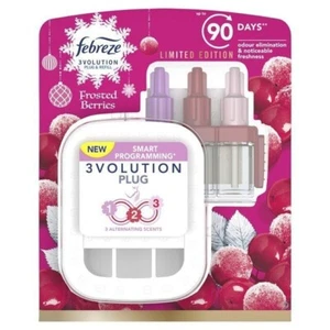 Febreze 3Volution Lufterfrischer Plug-In Starter Kit mattierte Beeren 20ml - Bild 1 von 1