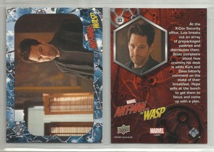 2018 Ant-Man and the Wasp (Upper Deck) FOIL-STAMPED "Base Trading Card" #33