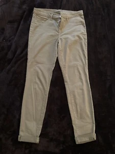 J Brand Green Chino Women's Pants Skinny Leg Size 30 Cotton - Picture 1 of 2