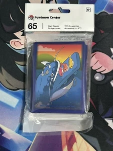 Pokémon TCG: Dondozo e Tatsugiri Carta Lavoro di Squadra 65 Maniche Pokemon Center - Foto 1 di 1
