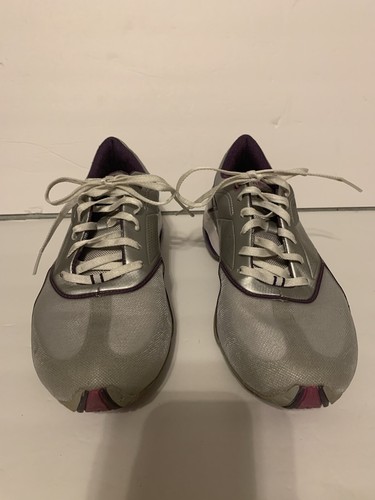 Scarpe Reebok Train Tone Smooth Fit Walker argento viola Easytone da donna taglia 8