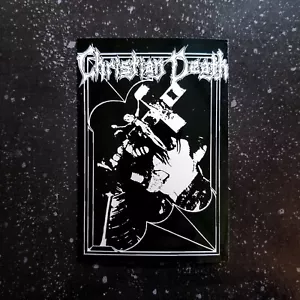 🦇 Christian Death Rozz 4 x 2.5" Waterproof Vinyl Sticker Goth 💪 HQ Durability - Picture 1 of 6