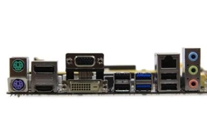 Protector de E/S para placa base ASUS B85M-E Q87M-E placa posterior E/S - Imagen 1 de 1